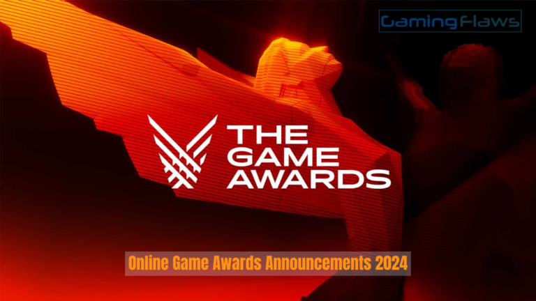 Online Game Awards Announcements 2024: All Details Revealed