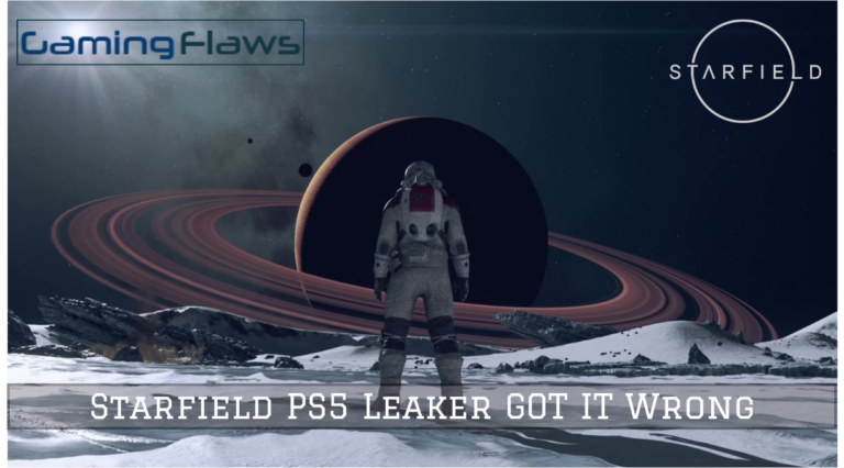 Starfield PS5 Leaker Got It Wrong