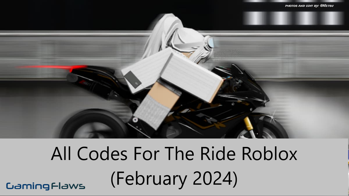 All Codes For The Ride Roblox (February 2024)