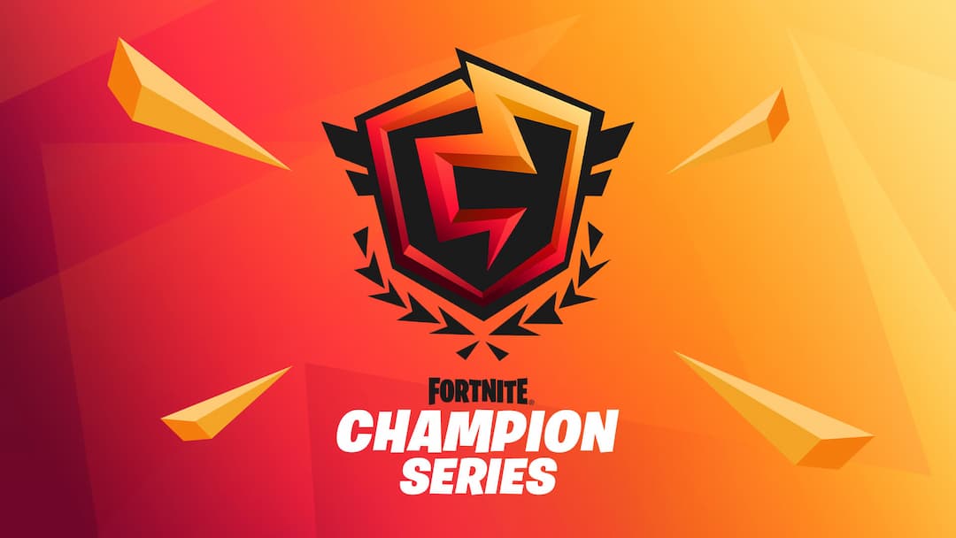 The Fortnite Champion Series screen