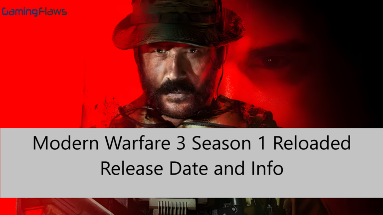 Modern Warfare 3 Season 1 Reloaded Release Date (confirmed)