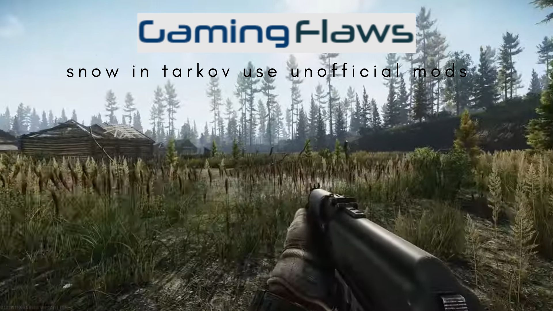 snow in tarkov use unofficial mods