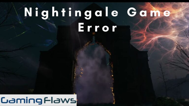 Nightingale Game Error