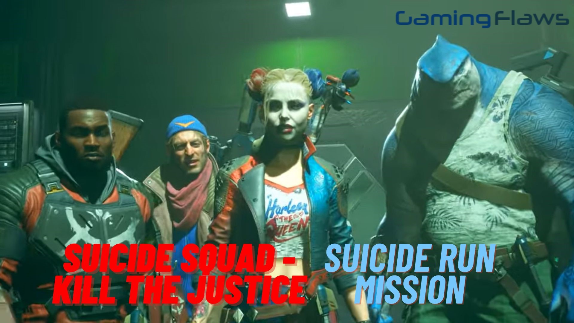 Suicide Run Mission In Suicide Squad
