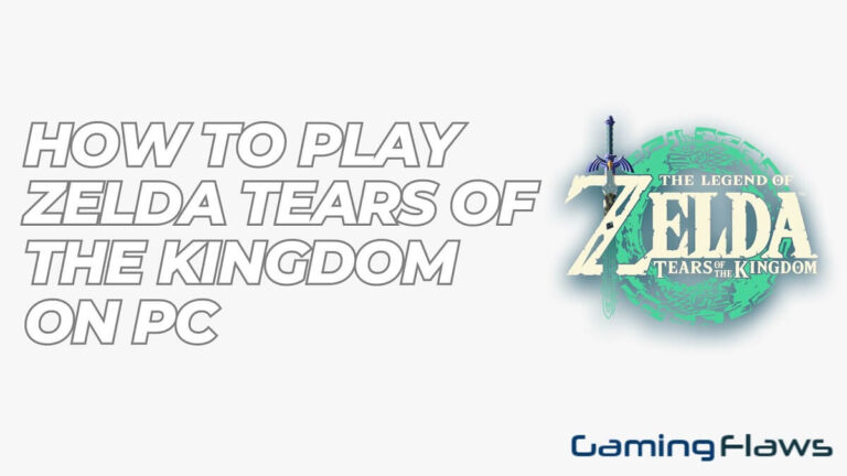 How To Play Zelda Tears Of The Kingdom On PC