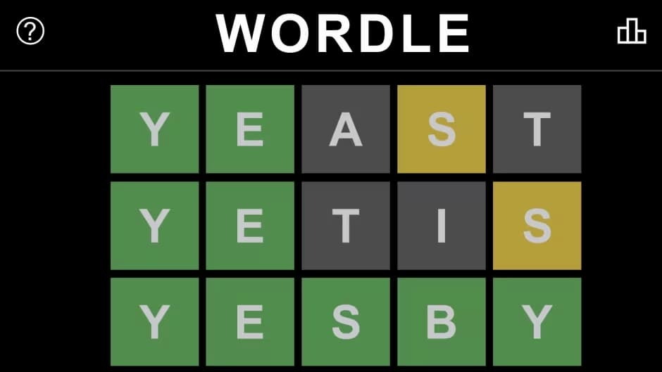 Wordle gameplay
